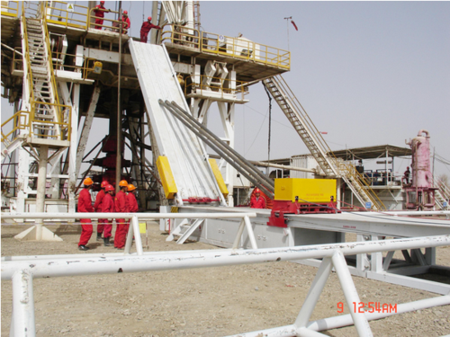 自动甩钻杆装置4